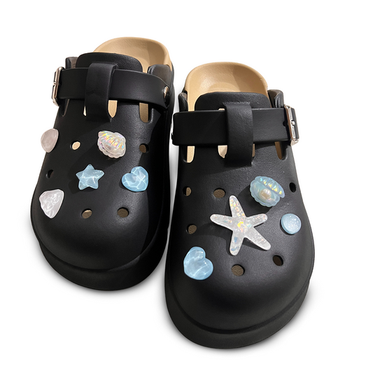 Sea shell Charm Black