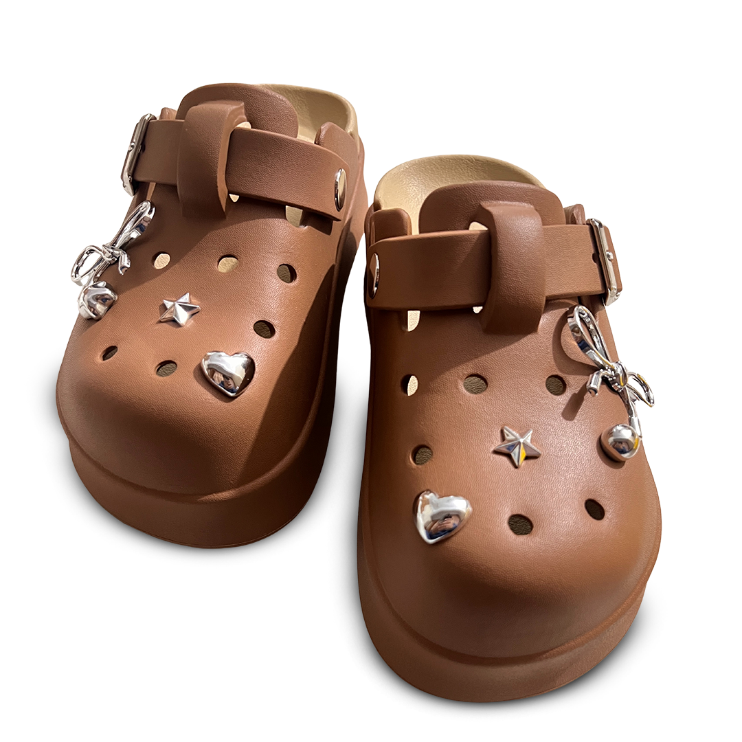 Pearl pointed star Brown