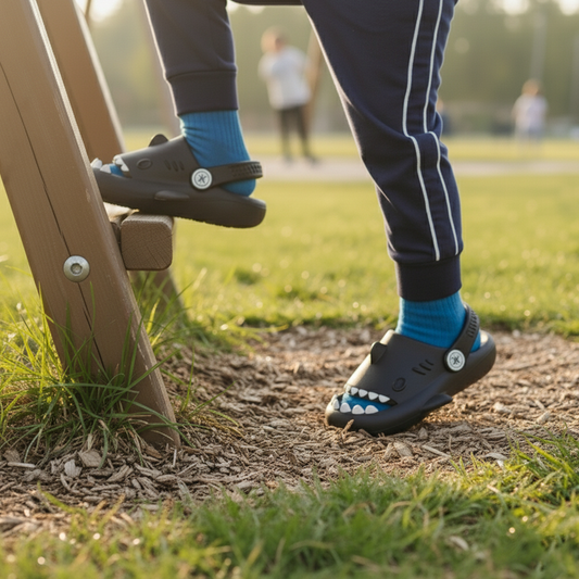 Crocsay Splashy Black
