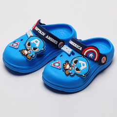 Captain America clog Blue