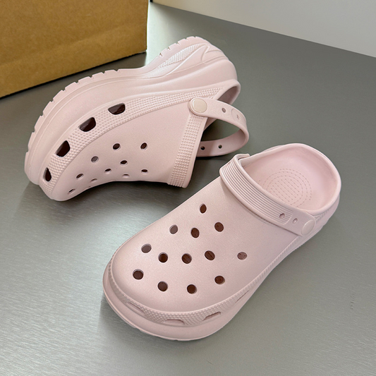Crocsay High Heel Comfort Pink