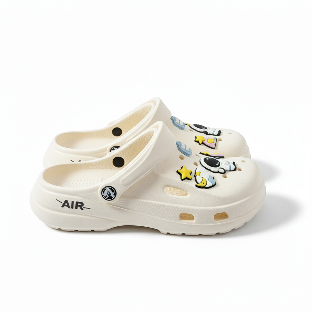 Crocsay PoppyToes White