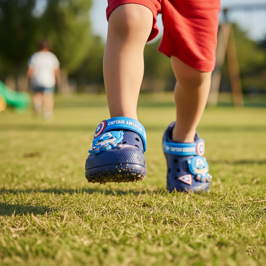Captain America clog Dark Blue