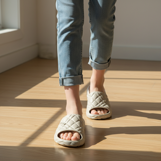 Crocsay Comfy Sliper Beige