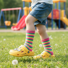 Crocsay PoppyToes White