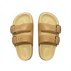 Crocsay Buckle Sliper Beige