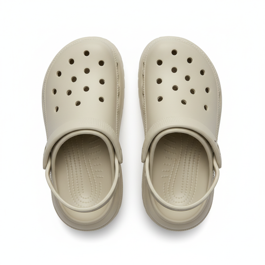 Crocsay High Heel Comfort Beige