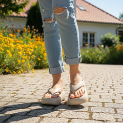 Crocsay Flip Flop White