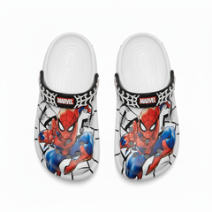 Spider man clogs White