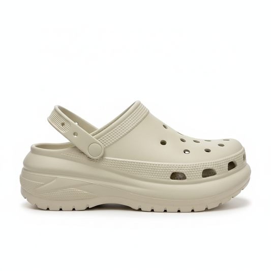 Crocsay High Heel Comfort Beige